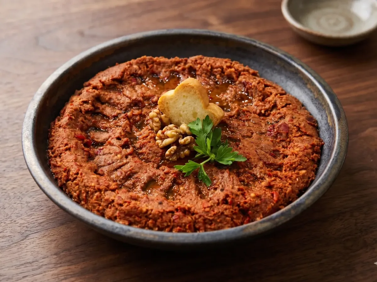 Muhammara dish photo
