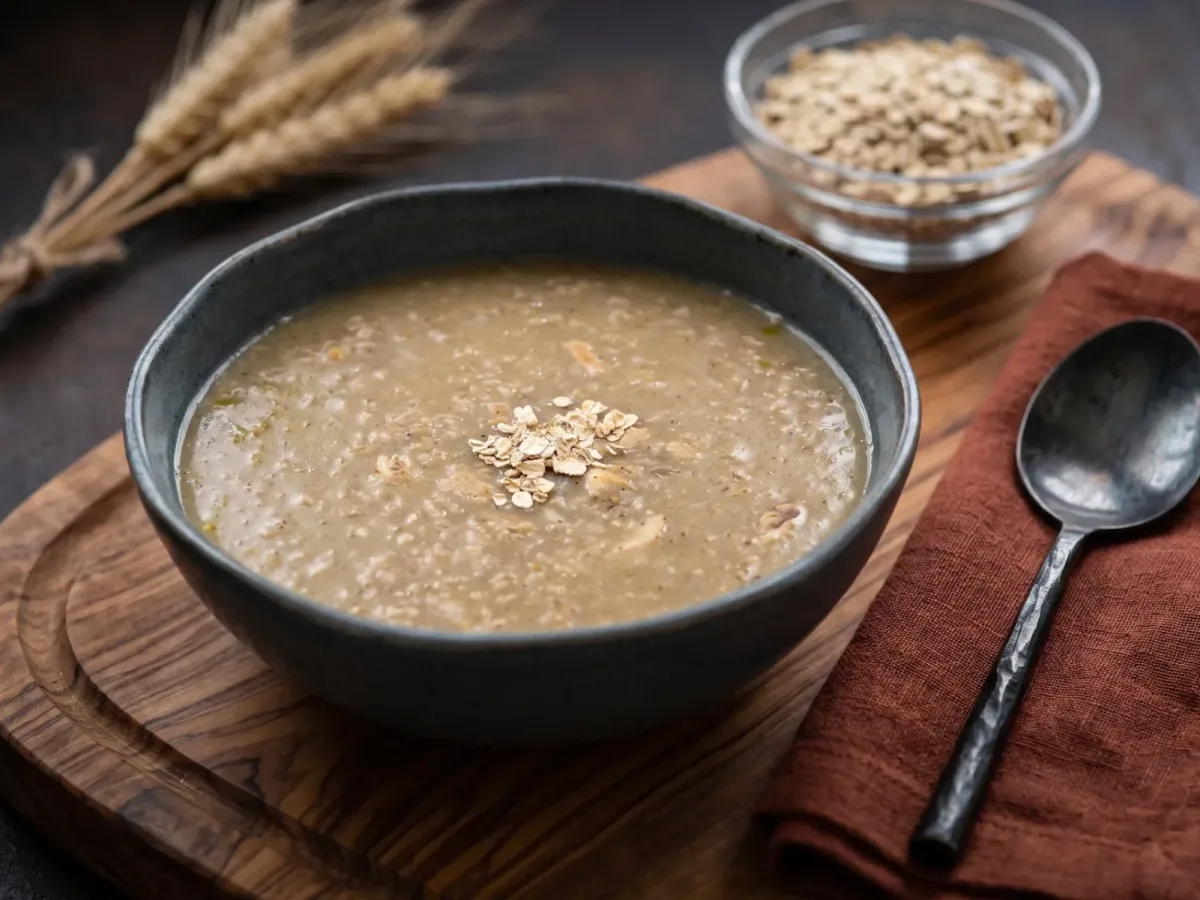 Oats Soup dish photo